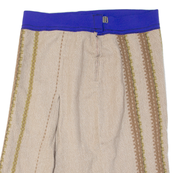 JUPEFIX Womens A-Line Skirt Beige Knee Length 90s L on Sale