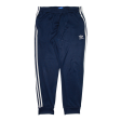 ADIDAS Womens Track Pants Blue Tapered L W30 L28 Discount