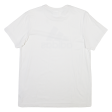 ADIDAS Womens T-Shirt White S Online Sale