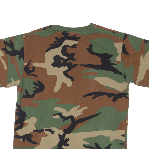 Swiss Raid Commando Camo Mens T-Shirt Green M Hot on Sale