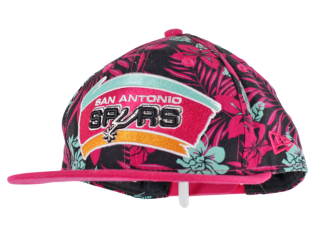 NEW ERA San Antonio Spurs Womens Snapback Cap Pink Floral For Sale