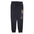 CHAMPION Girls Joggers Black Tapered XL W28 L30 Hot on Sale