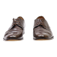 BALLY Oxford Shoes Brown Leather Mens UK 7.5 Supply