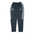 ADIDAS FC Manchester United Boys Track Pants Blue Tapered XL W22 L29 Discount