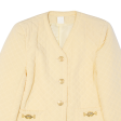 Shirley Womens Quilted Jacket Cream M Supply