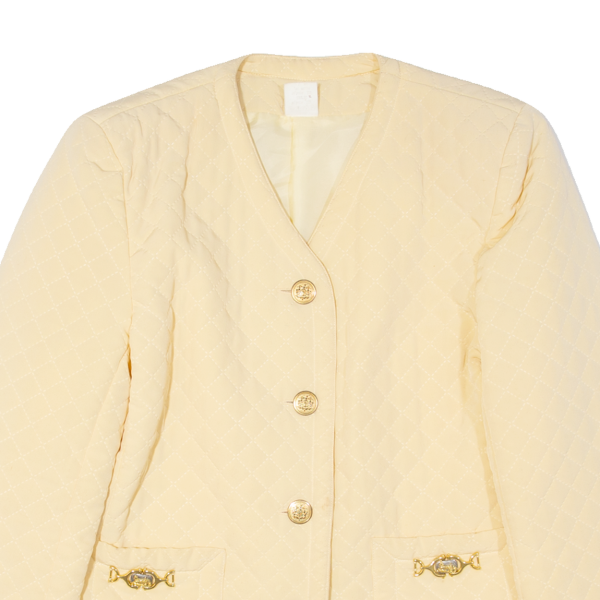 Shirley Womens Quilted Jacket Cream M Supply