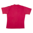 ADIDAS Equipment Mens T-Shirt Red 90s L Cheap