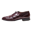 BOSTONIAN Brogue Shoes Maroon Leather Mens UK 8.5 For Cheap