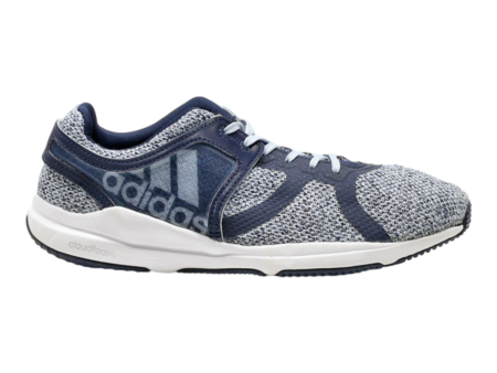 ADIDAS Cloudfoam Sneaker Trainers Blue Synthetic Womens UK 7 For Sale