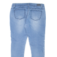 BENCH Womens Jeans Blue Slim Straight Stone Wash W34 L30 Online Hot Sale