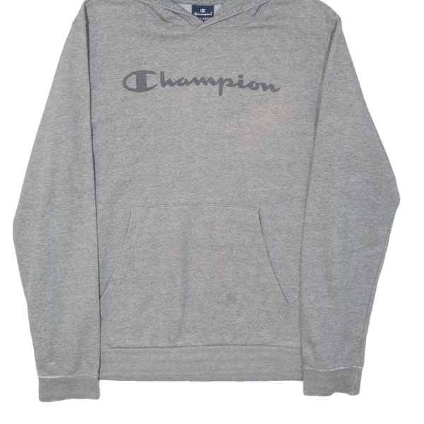 CHAMPION Boys Grey Hoodie 2XL For Sale