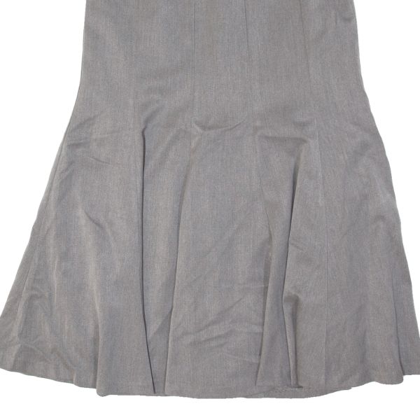 BPC COLLECTION Womens Flare Skirt Grey Midi UK 12 Cheap