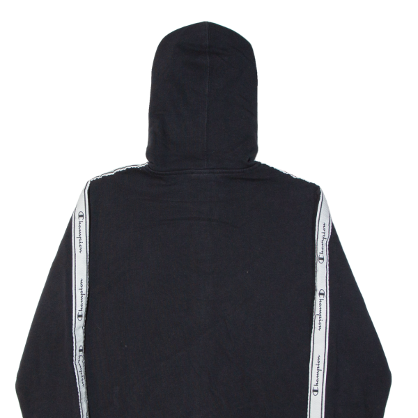 CHAMPION Boys Black Hoodie Full Zip M Cheap