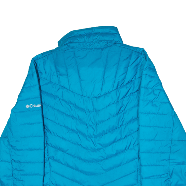 COLUMBIA Womens Puffer Jacket Blue L Online now