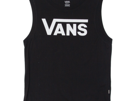 VANS Womens Vest Black Sleeveless S Cheap