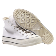 CONVERSE Chuck Taylor All Star 2018 Platform High Top Trainers White Leather Womens UK 5.5 Cheap