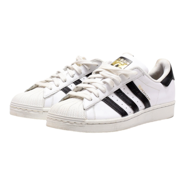 ADIDAS Superstar 2019 Sneaker Trainers White Leather Mens UK 6.5 Cheap