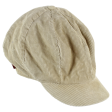 LEVI S Womens Snapback Cap Beige Corduroy Sale