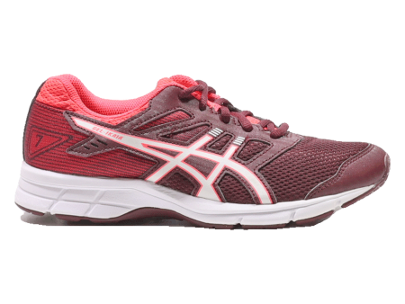 ASICS GEL-IKAIA Sneaker Trainers Maroon Synthetic Womens UK 3.5 Supply