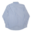 HUGO BOSS Mens Shirt Blue Striped Long Sleeve XL Supply