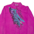 MASSER Ski Womens Sweatshirt Pink 1 4 Zip 90s L Online now