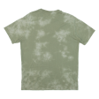 CHAMPION Mens Tie Dye T-Shirt Green M For Sale