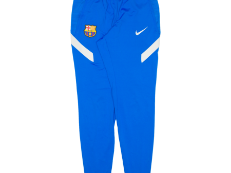 NIKE FC Barcelona Mens Track Pants Blue Tapered S W26 L29 Online Hot Sale