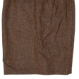 Womens Pencil Skirt Brown Knee Length Wool 90s L Discount