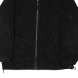 SWISS FREE Womens Fleece Jacket Black 90s L Hot on Sale