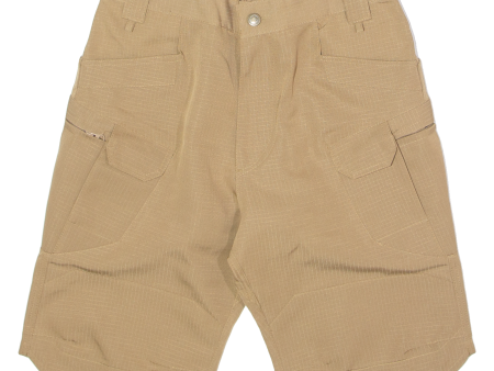 Mens Cargo Shorts Brown M W29 Online Sale