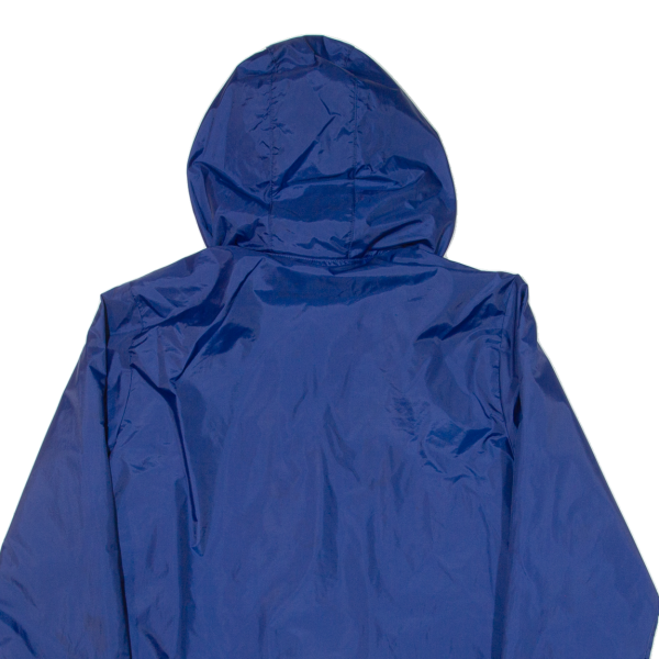 ADIDAS Boys Rain Jacket Blue Hooded L For Discount