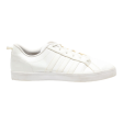 ADIDAS VS Pace Sneaker Trainers White Leather Womens UK 8.5 For Discount