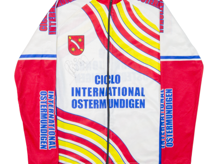 VALENTINA Signed Cycling Full-zip Ciclo International Ostermundigen Mens Jersey White L Sale