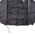 ADIDAS Mens Puffer Jacket Black 90s XL Online Hot Sale