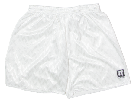 PRIMATO Mens Sports Shorts White Chevron M W26 Sale