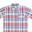 TOMMY HILFIGER Mens Shirt Blue Plaid L For Sale