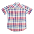 TOMMY HILFIGER Mens Shirt Blue Plaid L For Sale