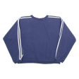 ADIDAS Womens Sweatshirt Blue M Online Hot Sale