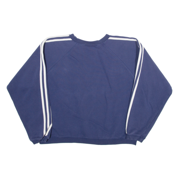 ADIDAS Womens Sweatshirt Blue M Online Hot Sale