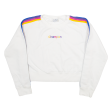 CHAMPION Womens Sweatshirt White XL on Sale