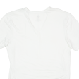 CALVIN KLEIN CK ONE Mens T-Shirt White V-Neck L Fashion