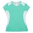 COLUMBIA Womens T-Shirt Green M Fashion