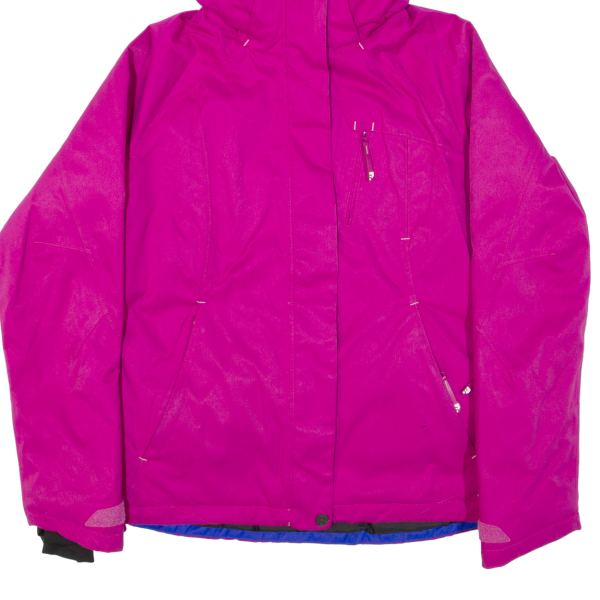 SALOMON Insulated Womens Rain Coat Pink Hooded M Online now