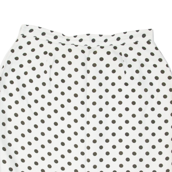 Womens Pencil Skirt White Short Spotted S Fashion