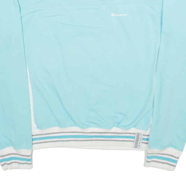 CHAMPION Womens Sweatshirt Blue L Sale