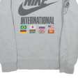 NIKE Mens Sweatshirt Grey S Online now