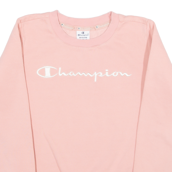 CHAMPION Womens Sweatshirt Pink M Online Sale