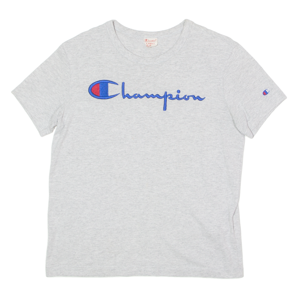 CHAMPION REVERSE WEAVE Mens T-Shirt Grey Crew Neck XS Hot on Sale