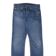 LEVI S 513 Jeans Mens Blue Slim Straight Stone Wash W29 L32 Online now