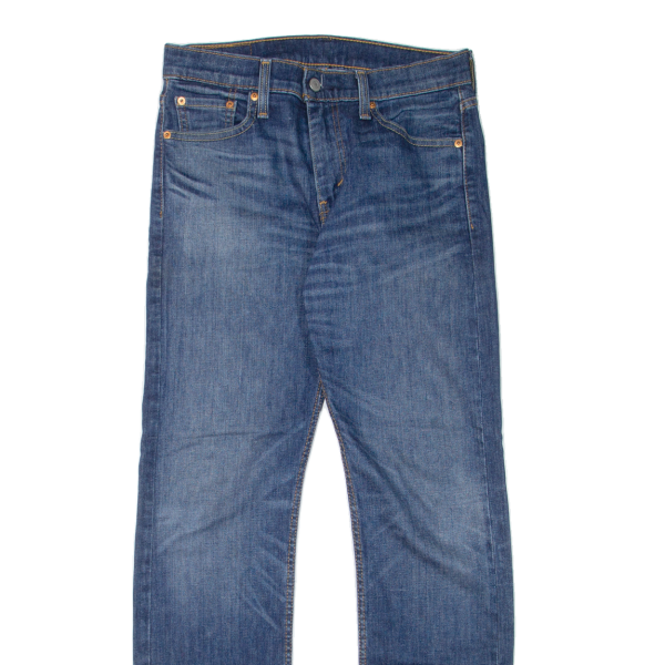 LEVI S 513 Jeans Mens Blue Slim Straight Stone Wash W29 L32 Online now